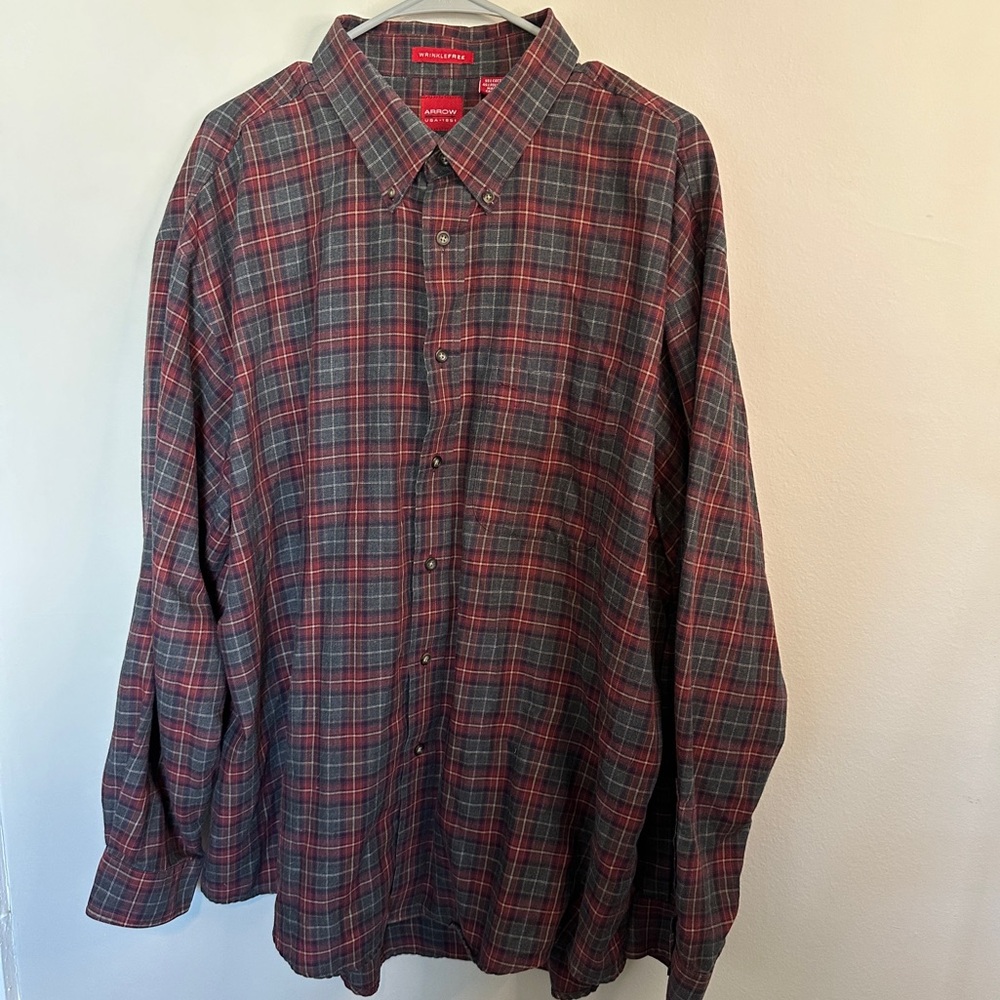 Vintage Plaid Button up Flannel